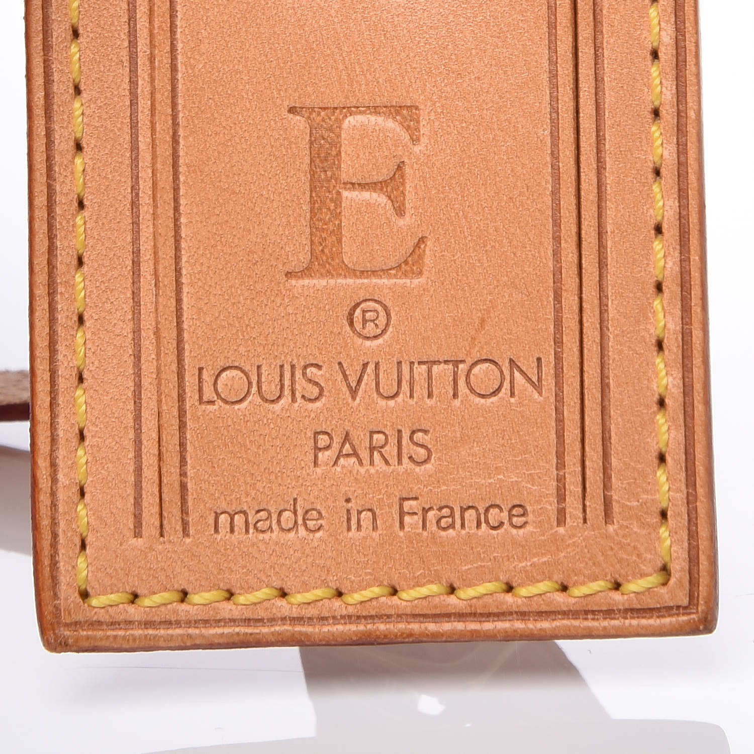 Louis Vuitton Vachetta Small Luggage Tag 3 of 5
