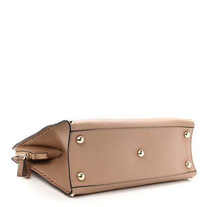 Valentino Garavani Vitello Rockstud Dome Shopper Alpaca 4 of 12