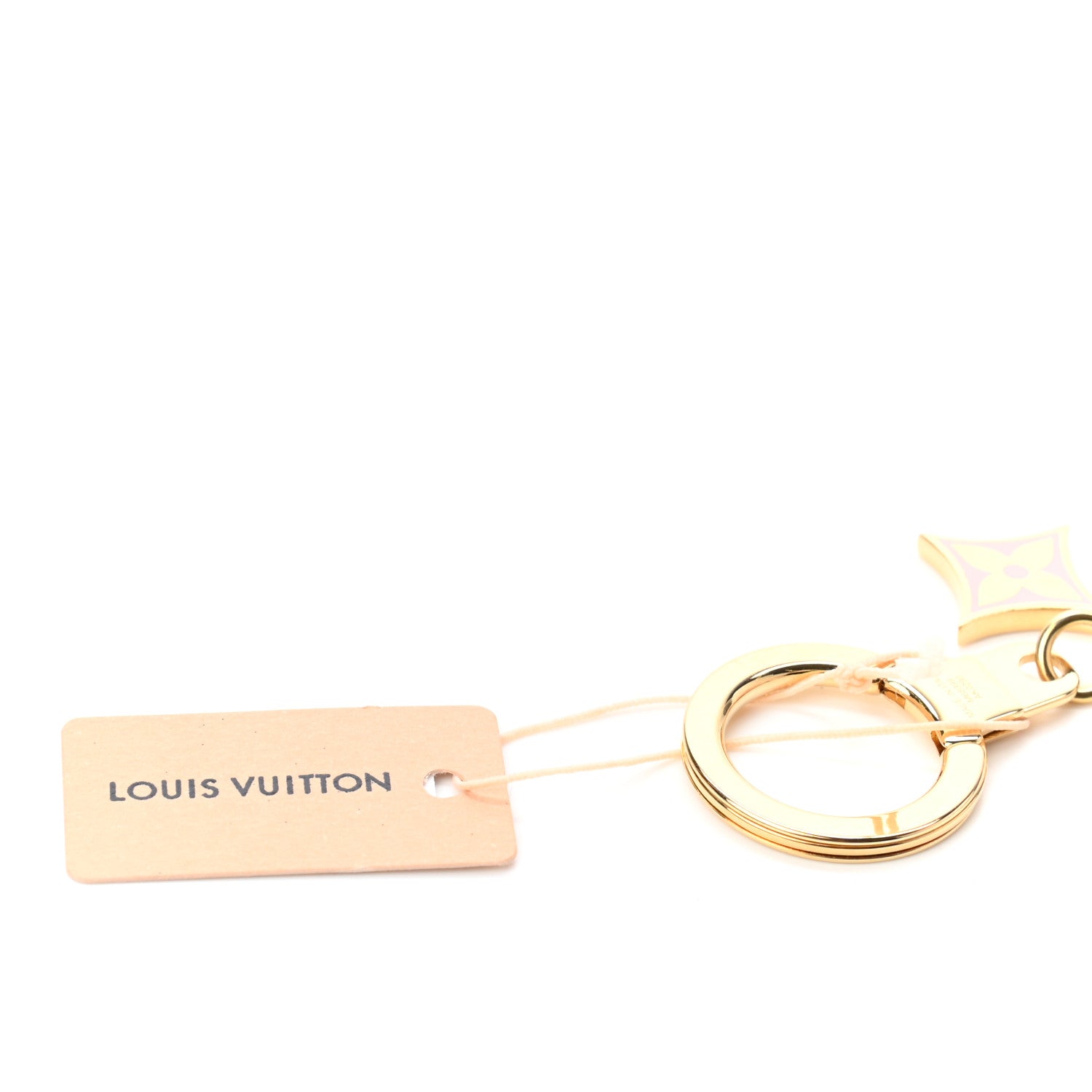 Louis Vuitton Monogram Spring Street Bag Charm Key Holder Gold 5 of 5
