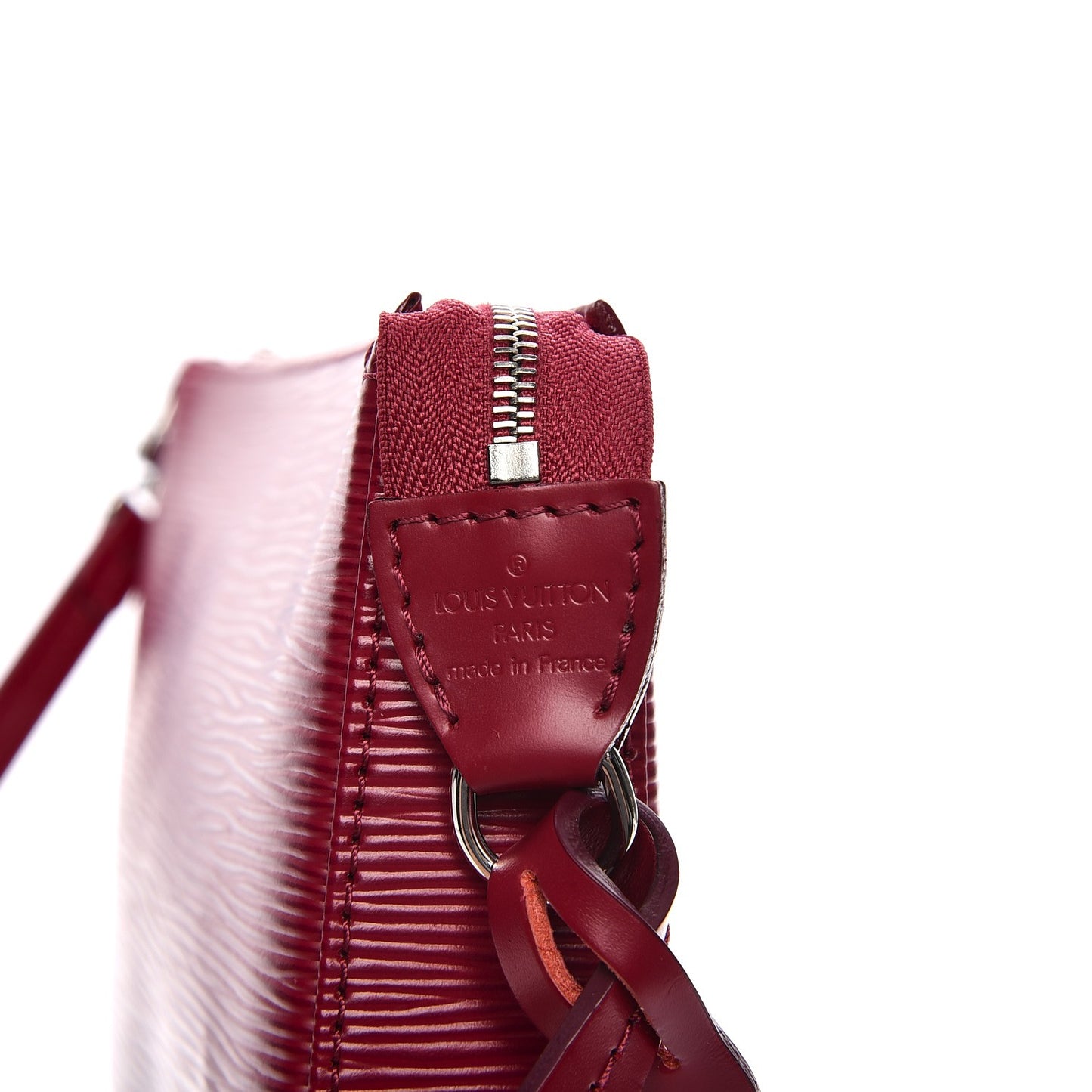 Epi Pochette Accessories NM Fuchsia