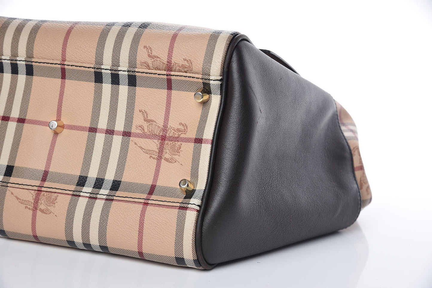 Haymarket Check Small Canterbury Tote Chocolate