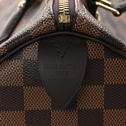 Louis Vuitton Damier Ebene Speedy 30 6 of 11