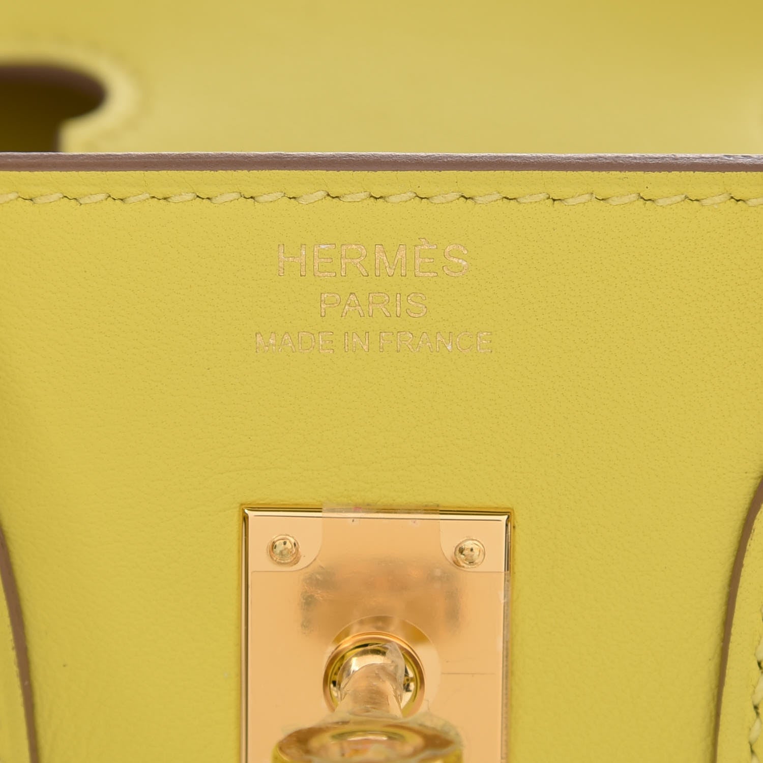 Hermes Swift Birkin 25 Lime 20 of 32