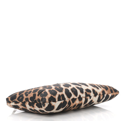 Prada Tessuto Soft Nylon Leopard Print Crossbody Avorio 4 of 10