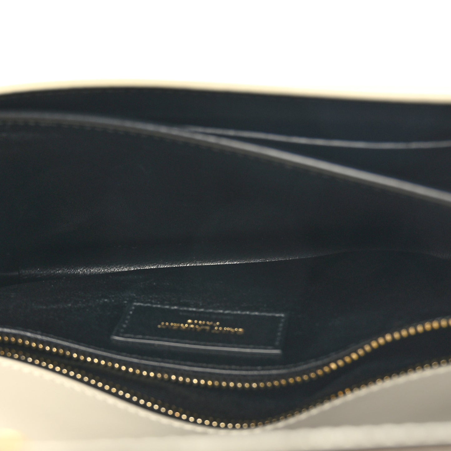 Smooth Calfskin Monogram Cassandra Clasp Bag Crema Soft