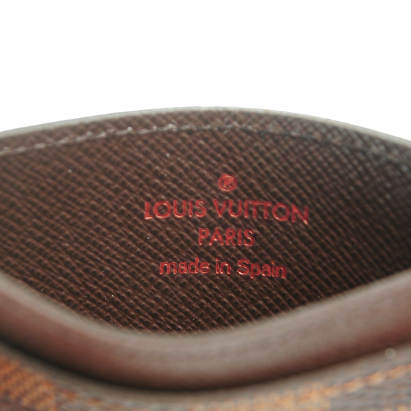 Damier Ebene Card Holder