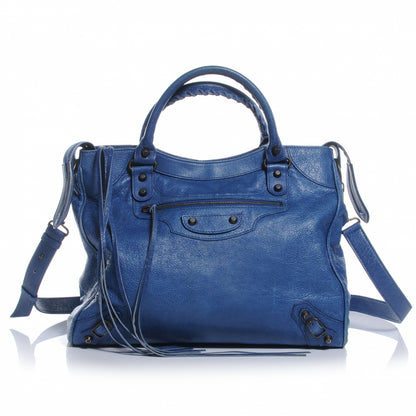 Balenciaga Agneau Classic Hardware Velo Bleu Cobalt Bleu Electric 1 of 9