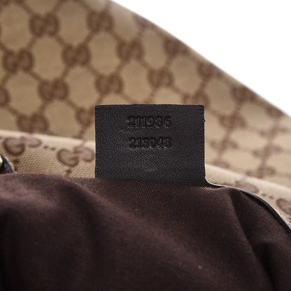 Gucci Monogram Medium Pelham Hobo Dark Brown 7 of 7