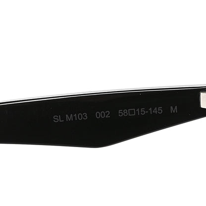Saint Laurent New Wave SLM103 Kate Cat Eye Sunglasses Black 6 of 7