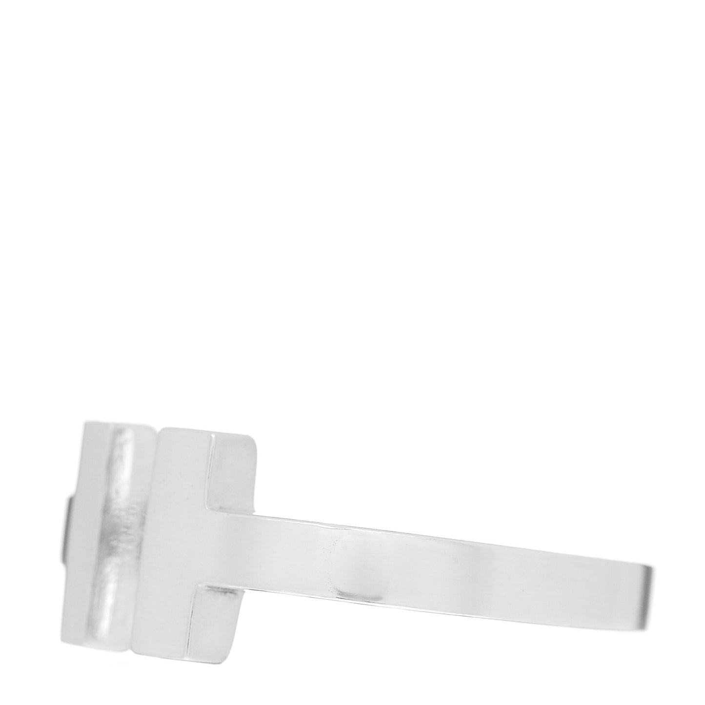 Sterling Silver T Square Ring 49 5