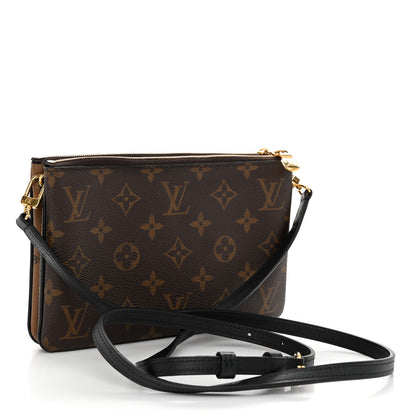Louis Vuitton Reverse Monogram Giant Double Zip Pochette 3 of 10