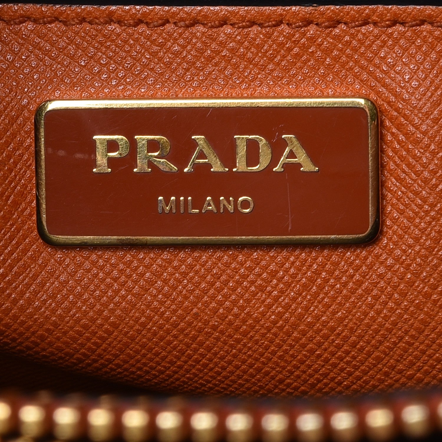 Prada Saffiano Soft Tote Papaya 7 of 19