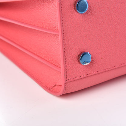 Saint Laurent Grained Calfskin Baby Sac De Jour Rose Clair 11 of 14