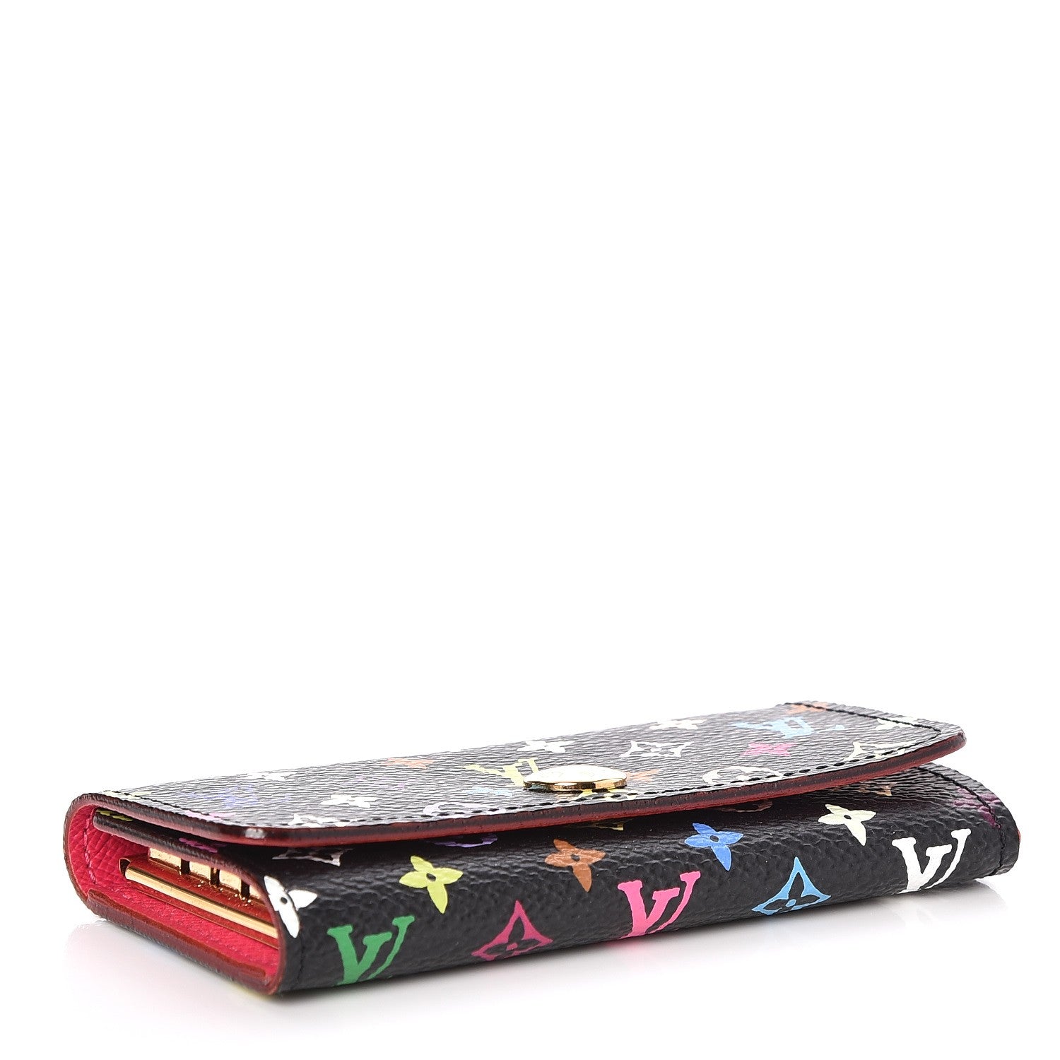 Louis Vuitton Monogram Multicolor Multicles 4 Key Holder Black Grenade 4 of 8