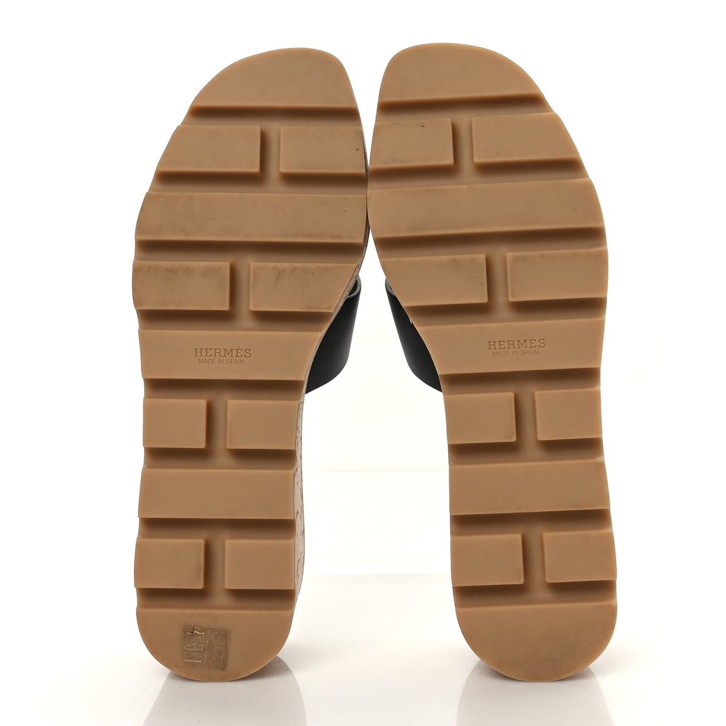 Calfskin Cork Eze 30 Sandals 37 Black