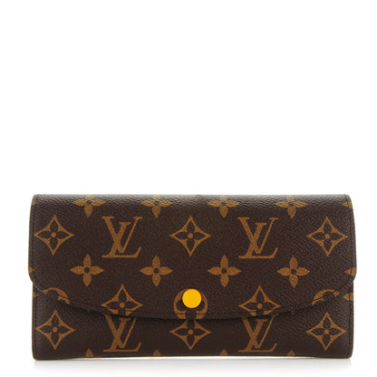 Louis Vuitton Monogram Emilie Wallet Mimosa 1 of 7