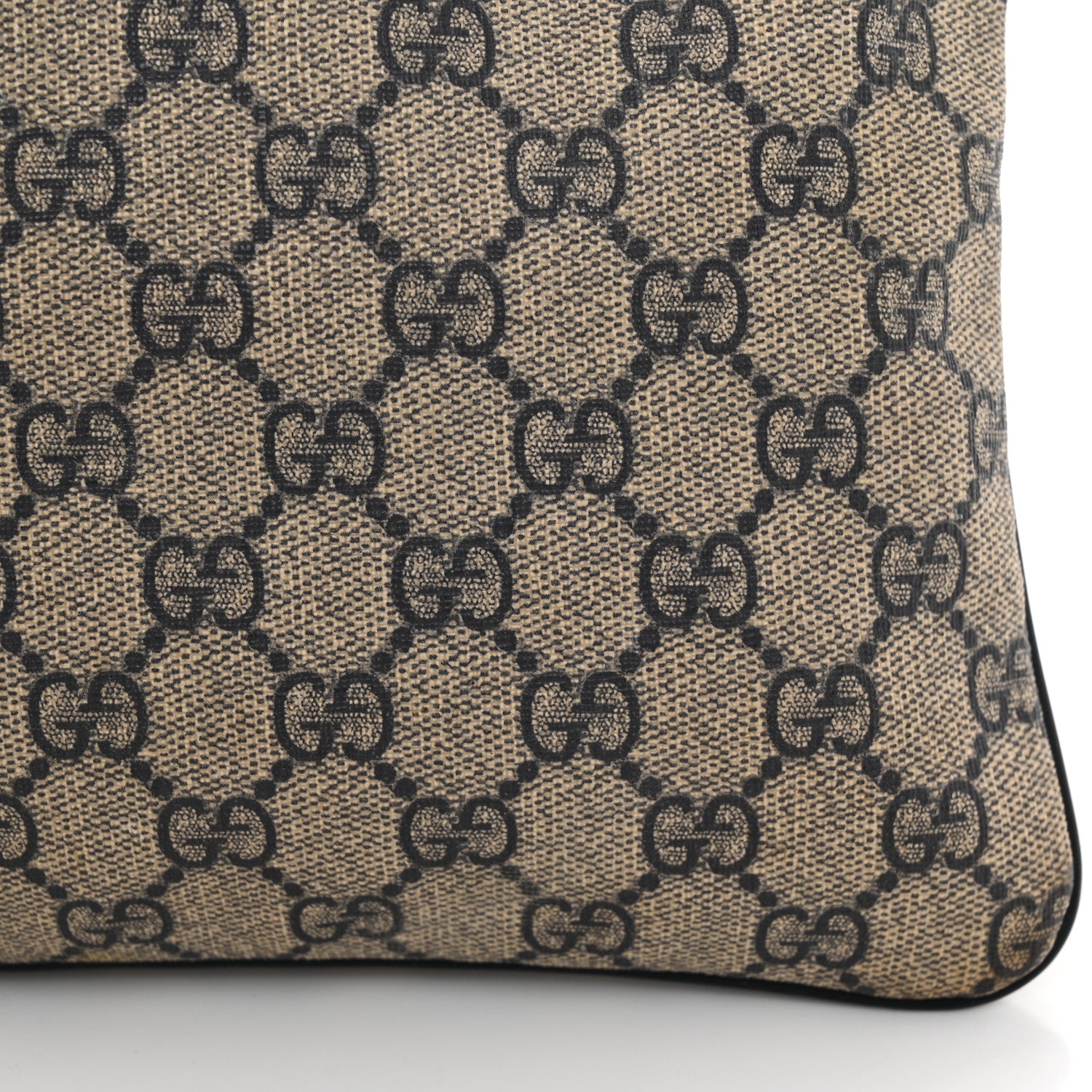 Gucci GG Plus Monogram Large Flat Messenger Bag Beige Blue 17 of 17