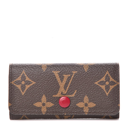 Louis Vuitton Monogram 4 Key Multicles Holder Fuchsia 1 of 8