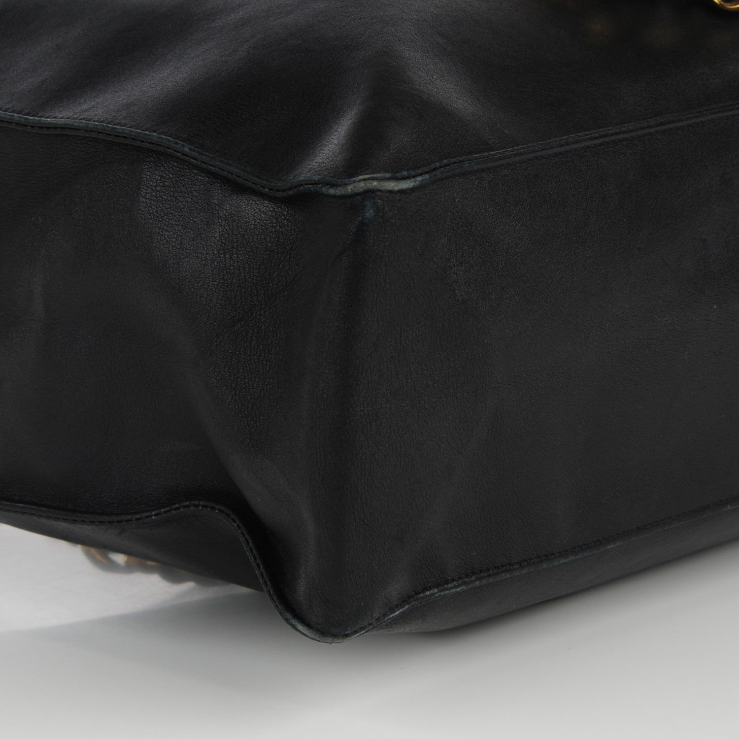 Chanel Lambskin CC Tote Black 2 of 11