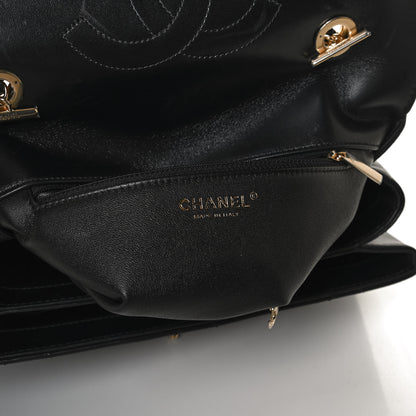 Chanel Lambskin Quilted Medium Trendy CC Flap Dual Handle Bag Black 6 of 10