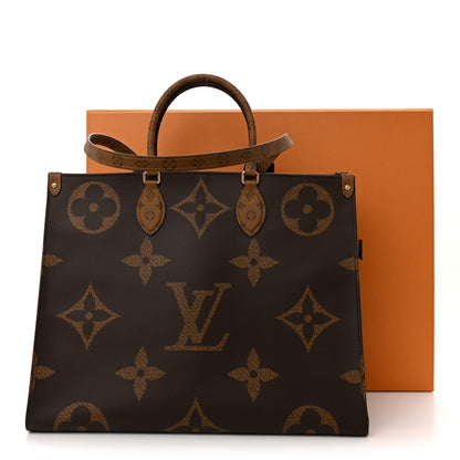 Louis Vuitton Reverse Monogram Giant Onthego GM 12 of 12