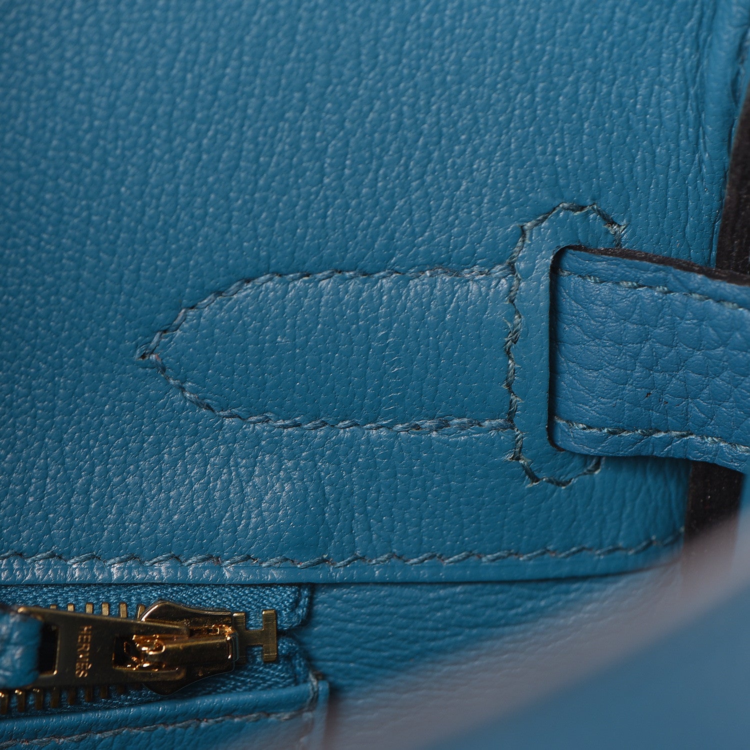 Hermes Togo Birkin 30 Bleu De Galice 9 of 43