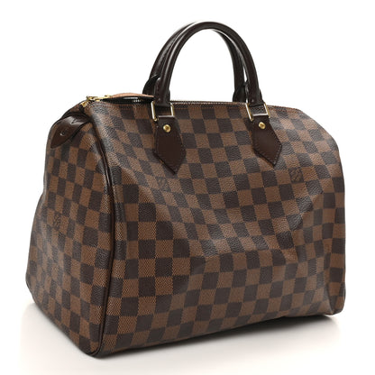 Louis Vuitton Damier Ebene Speedy 30 3 of 10