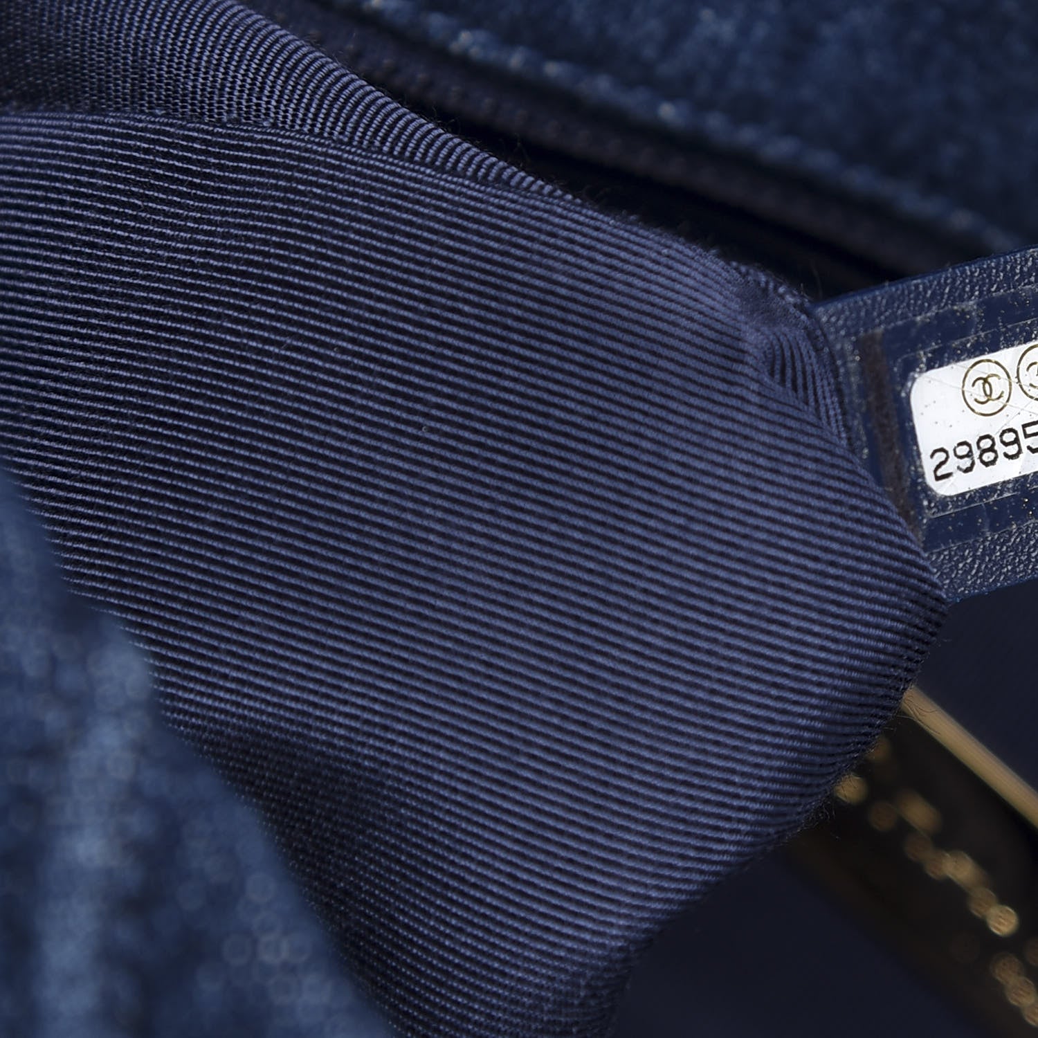 Chanel Denim Quilted Medium 19 Flap Blue 9 of 12