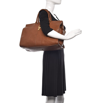 Saint Laurent Sheepskin Large Cabas ChYc Biscuit 2 of 27