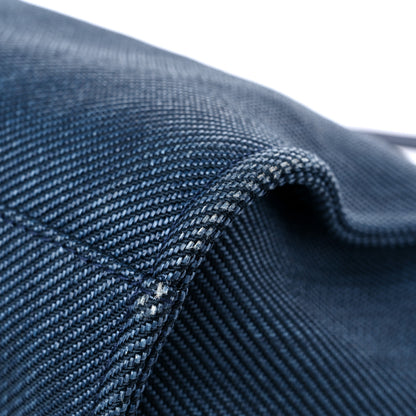 Chanel Denim Medium Deauville Tote Dark Blue 10 of 12