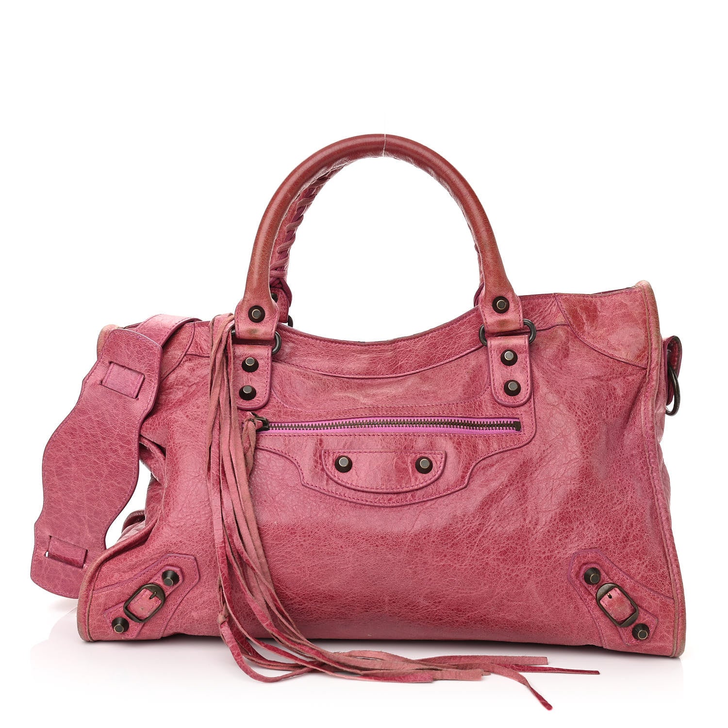 Balenciaga Agneau Classic Hardware City Pink 1 of 14