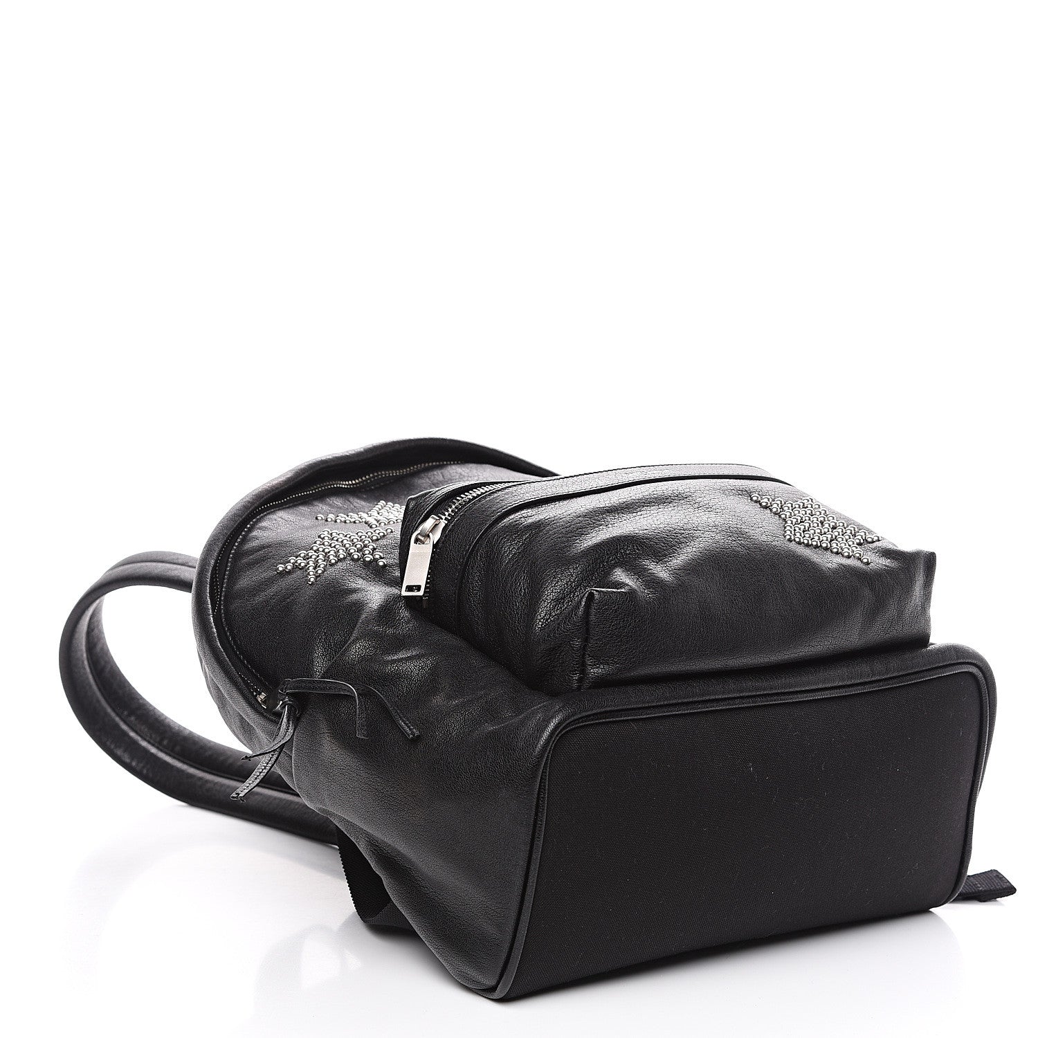 Saint Laurent Sheepskin Mini City Stars Backpack Black 3 of 10