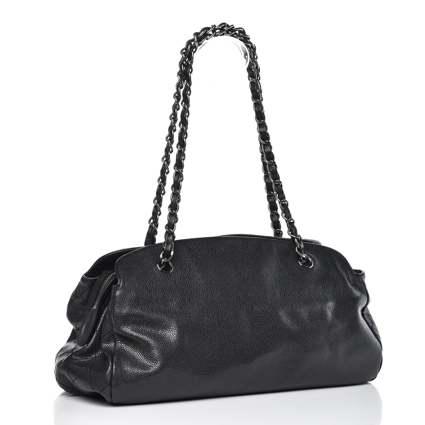 Caviar 31 CC Shoulder Bag Black