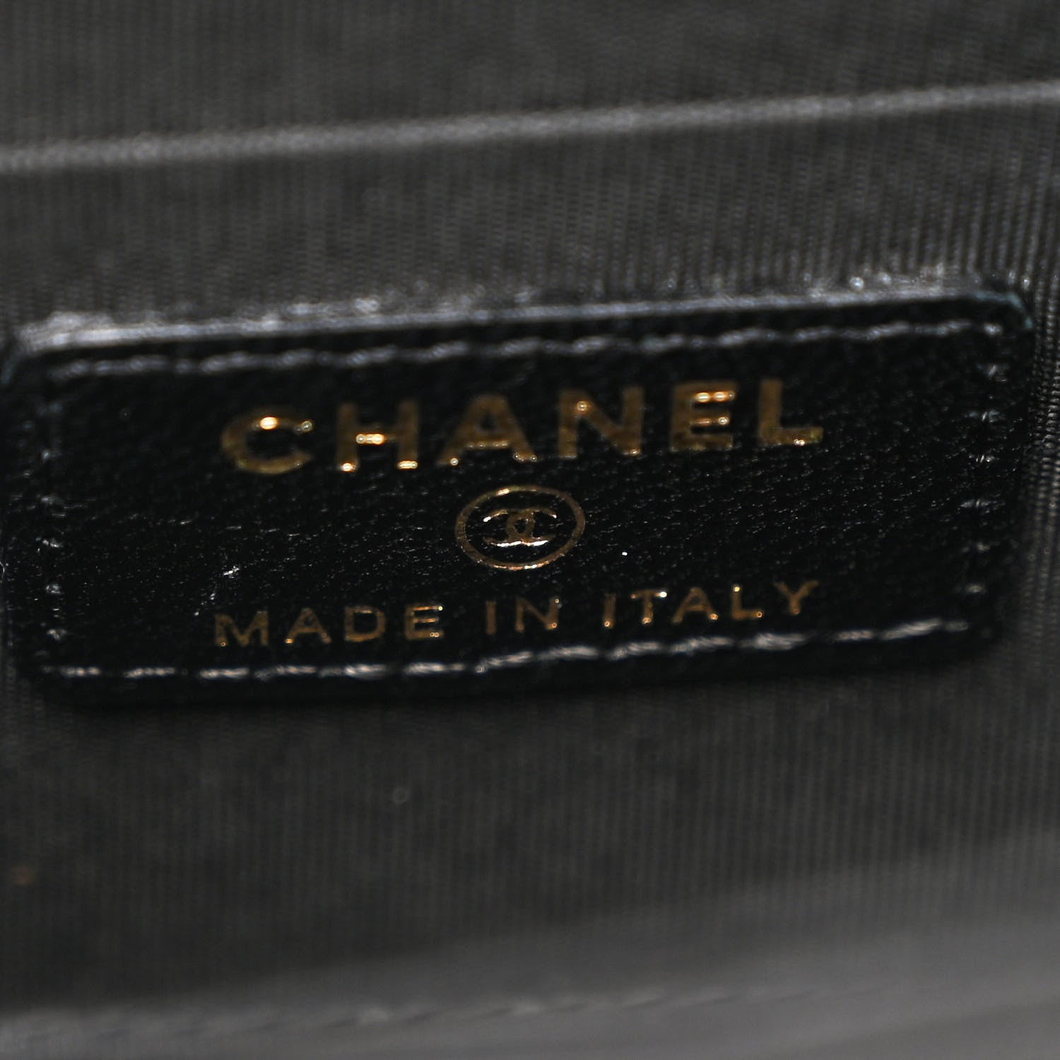 Chanel Lambskin Quilted Mini Trendy CC Chain Wallet Black 6 of 11