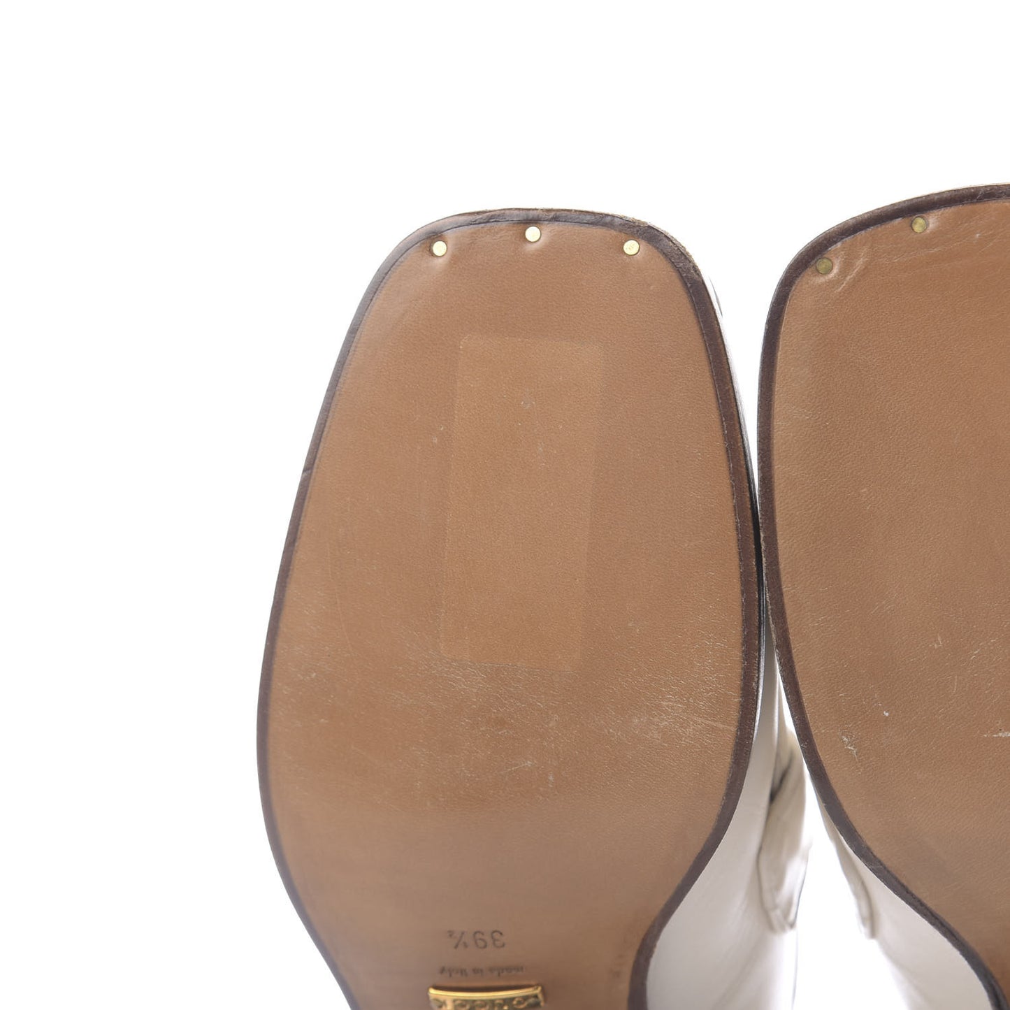 Malaga Kid Horsebit Loafer Pumps 39.5 White