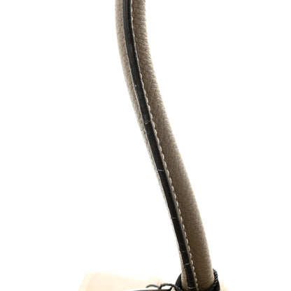 Celine Drummed Calfskin Micro Luggage Souris 14 of 15