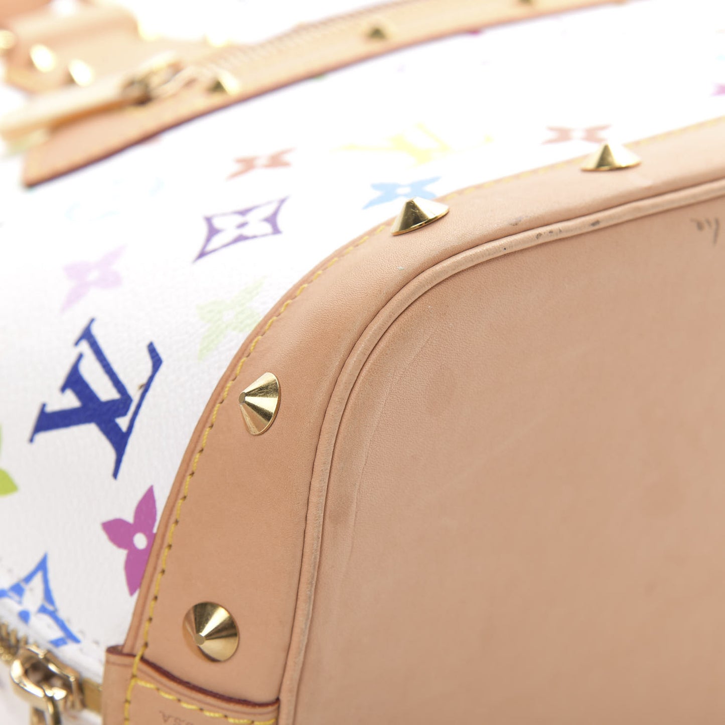 Monogram Multicolor Alma White