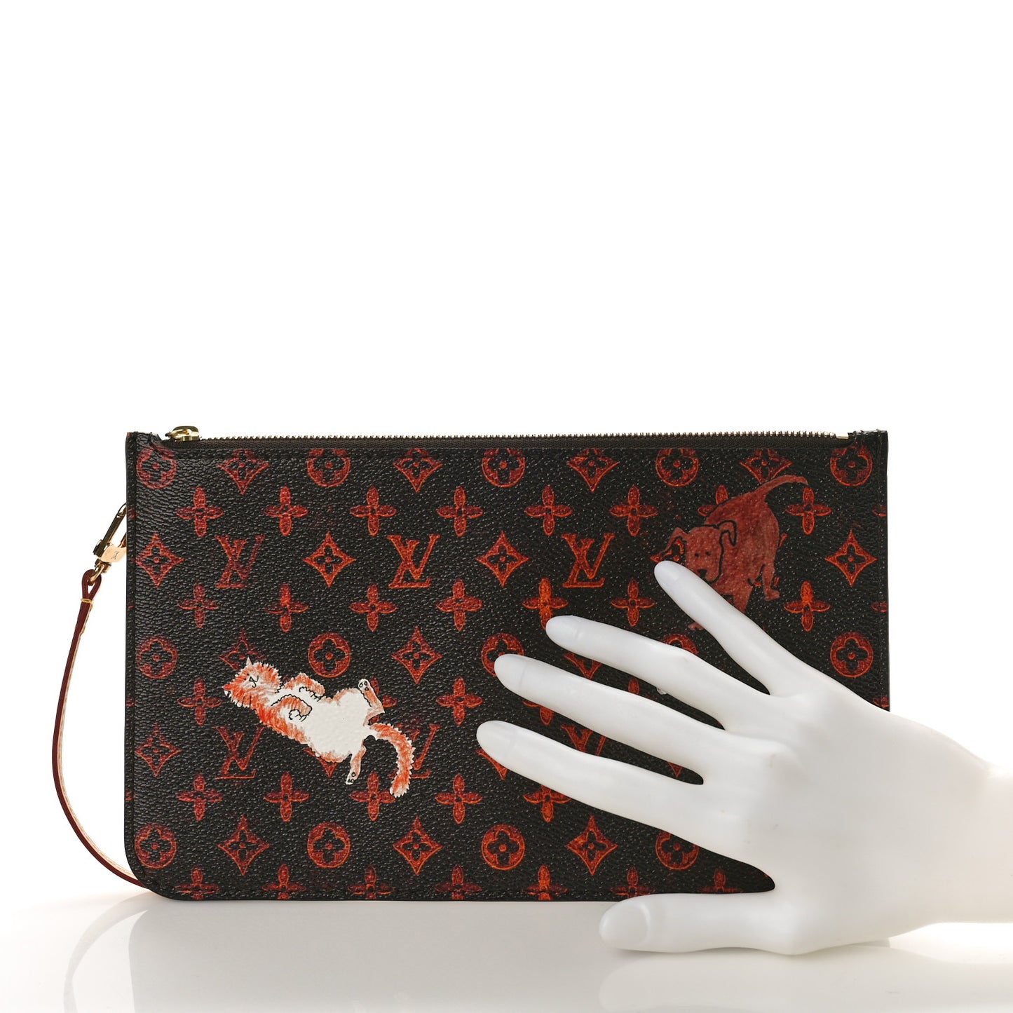 Catogram Neverfull MM GM Pochette Marron