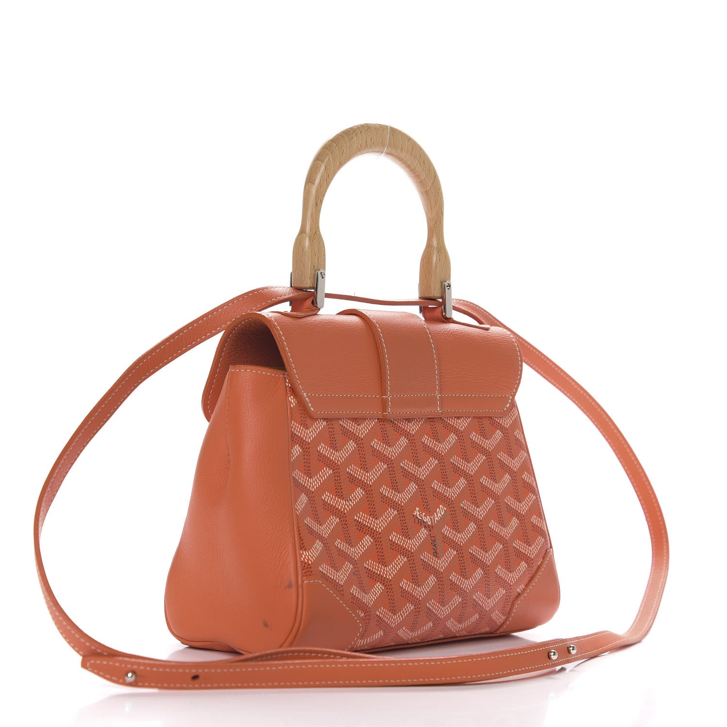 Goyard Goyardine Mini Saigon Orange 2 of 10