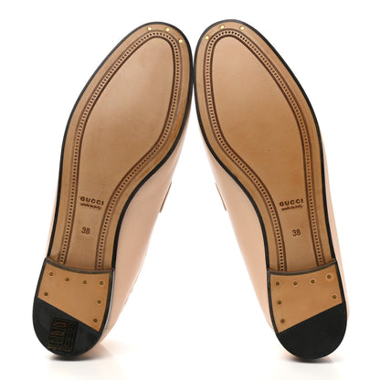 Gucci Malaga Kid Web Womens Horsebit Loafers 38 Skin Rose 5 of 9