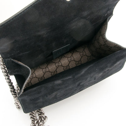 Gucci GG Supreme Monogram Mini Dionysus Shoulder Bag Black 5 of 8