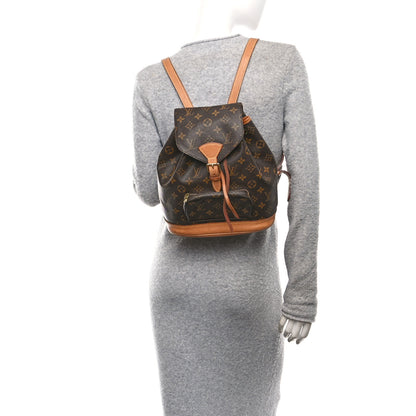 Louis Vuitton Monogram Montsouris MM Backpack 2 of 9