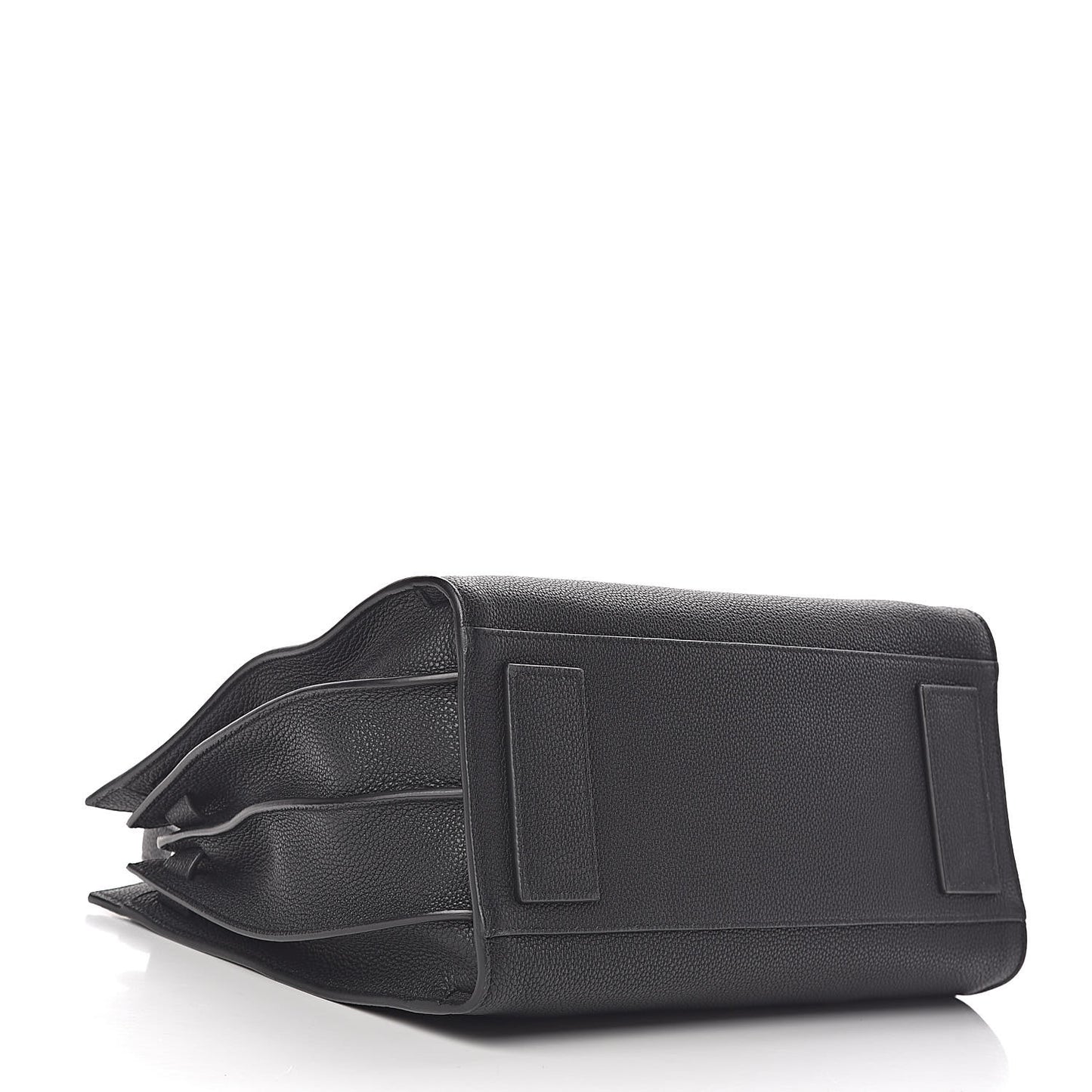 Grained Calfskin Small Supple Sac De Jour Black