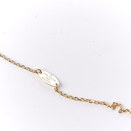Louis Vuitton Essential V Necklace Gold 7 of 8