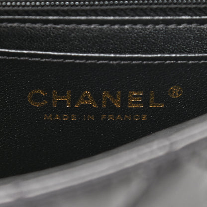 Chanel Aged Calfskin Quilted 2.55 Reissue Mini Flap Black 11 of 21