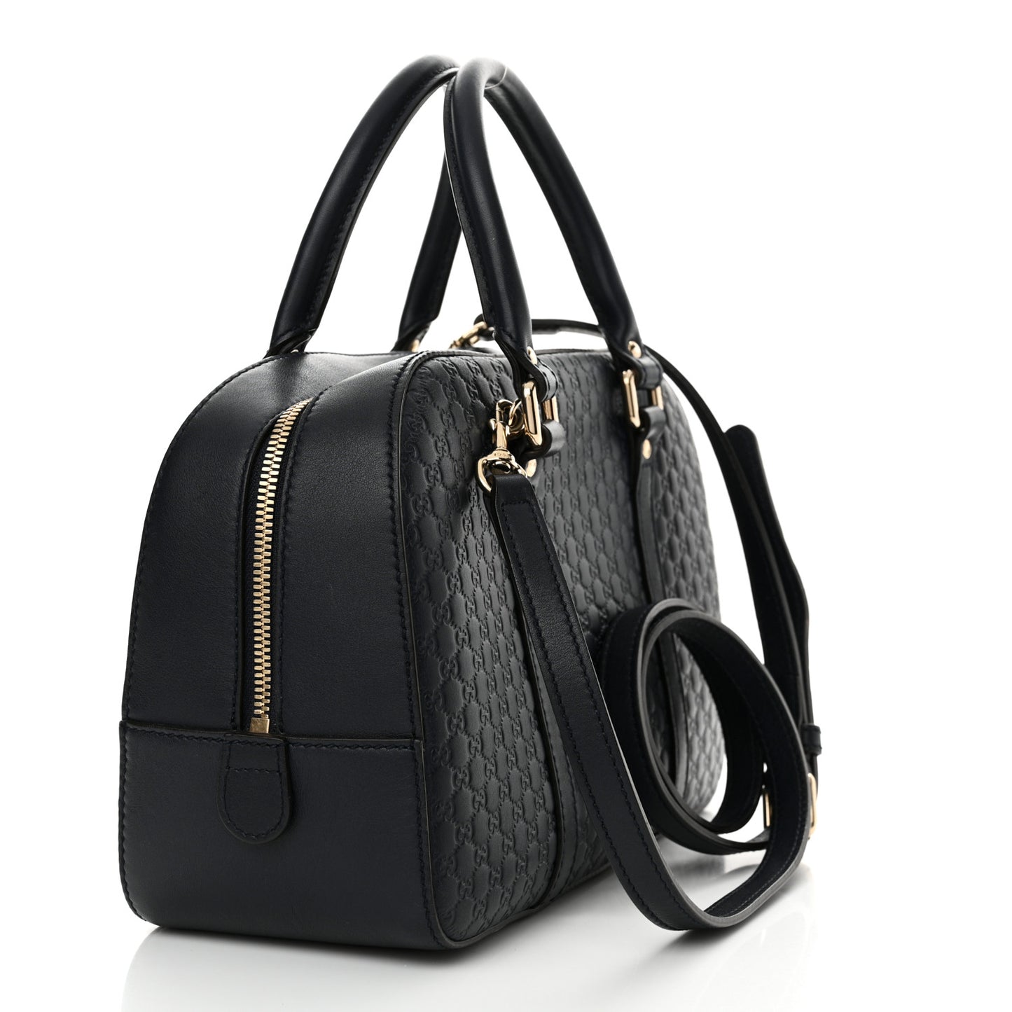 Microguccissima Medium Crossbody Bag Blue