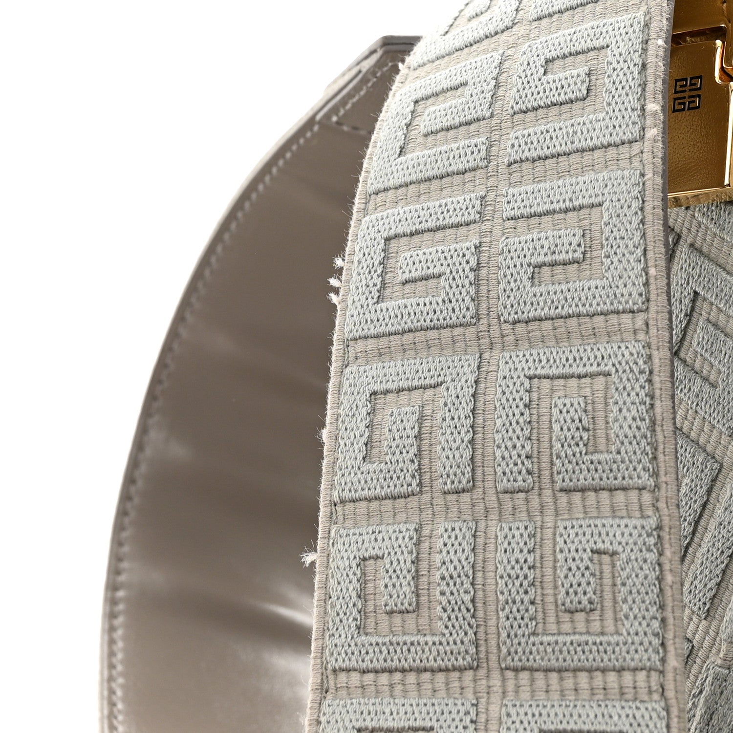 Givenchy Canvas Jacquard Embroidered Calfskin 4G Mini Antigona Stone 12 of 13