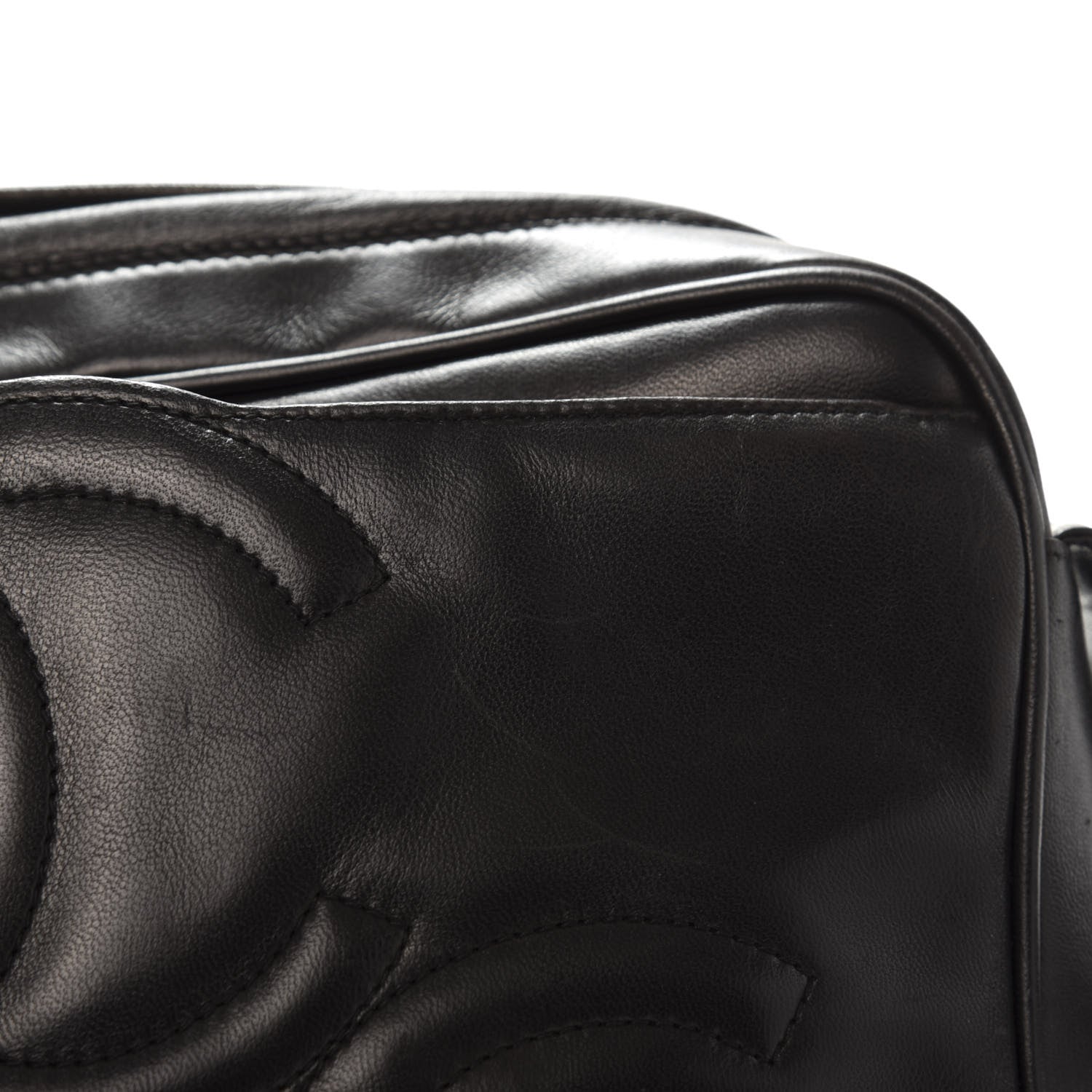 Chanel Lambskin CC Tassel Shoulder Bag Black 13 of 15