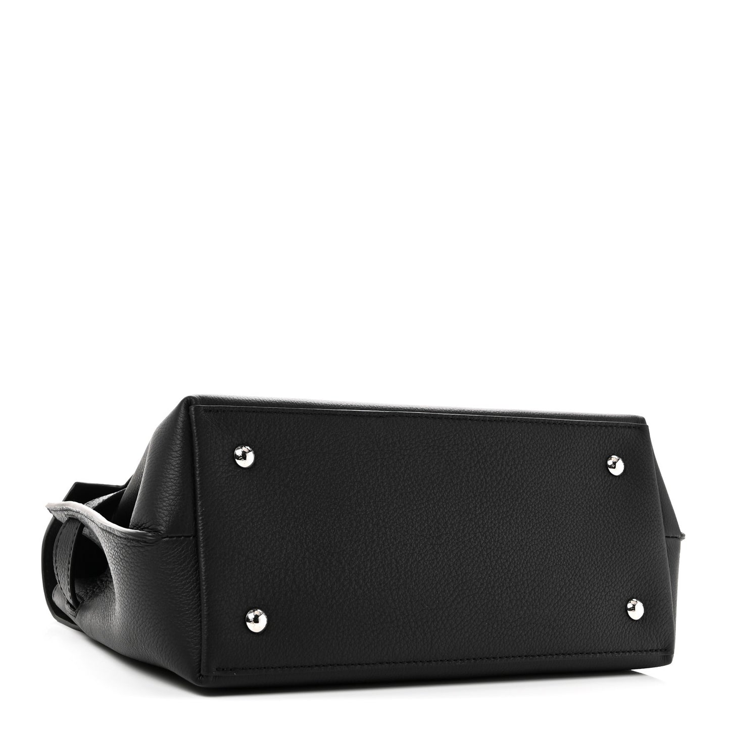 Soft Calfskin Lockme Ever MM Black