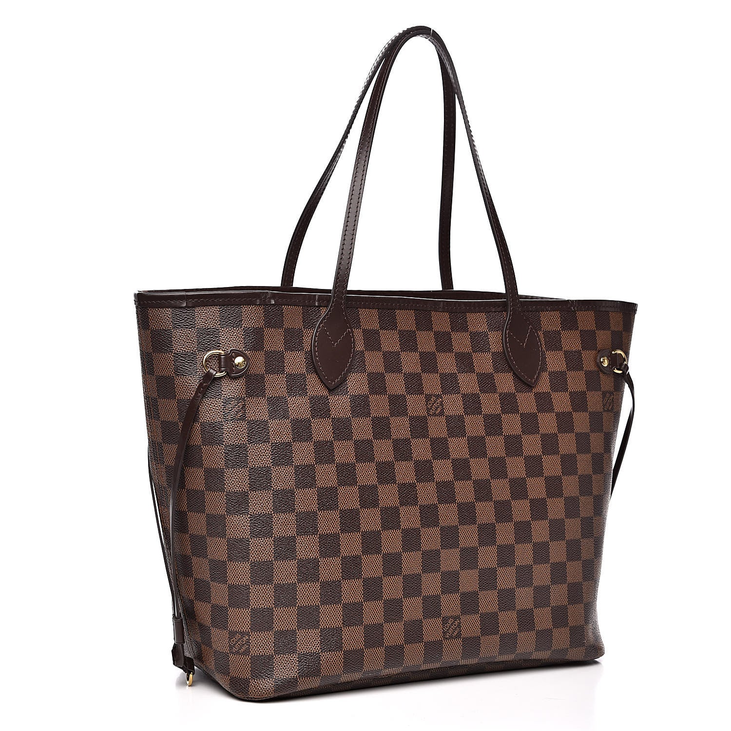 Louis Vuitton Damier Ebene Neo Neverfull MM Rose Ballerine 3 of 18